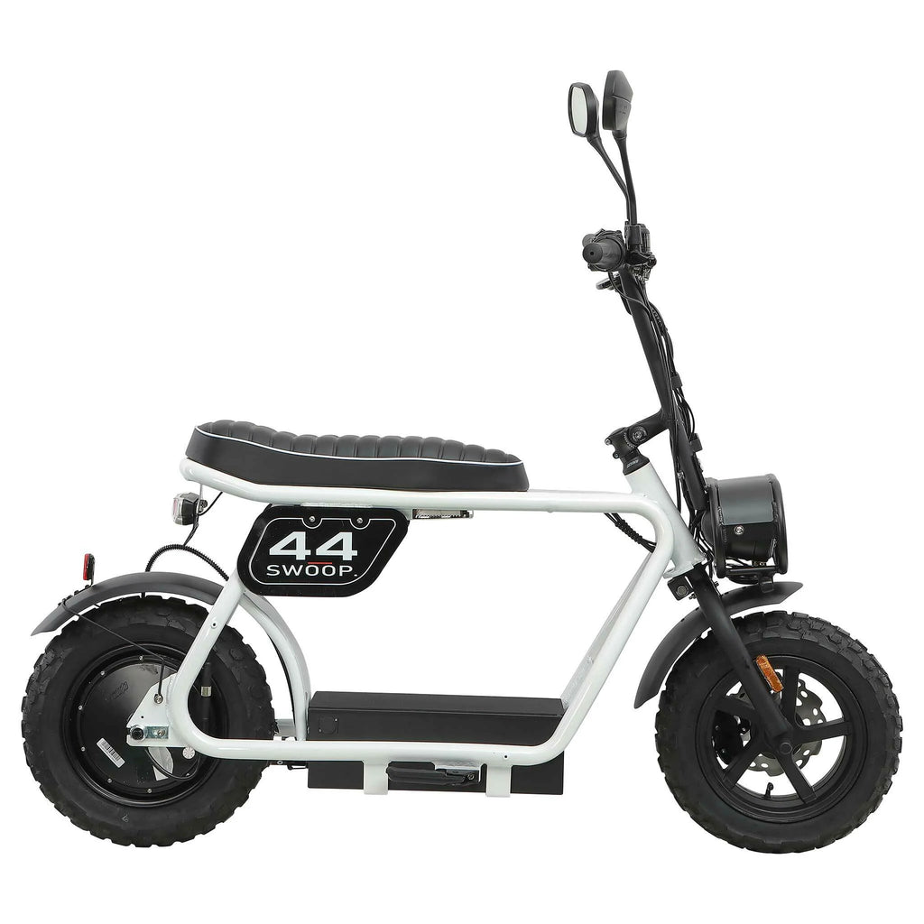 Swoop Elektro Moped Turbo 2000W Bianco