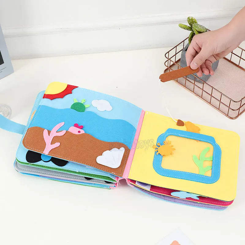 BusyBook - Sinnesabenteuer - Montessori-Aktivittsbuch