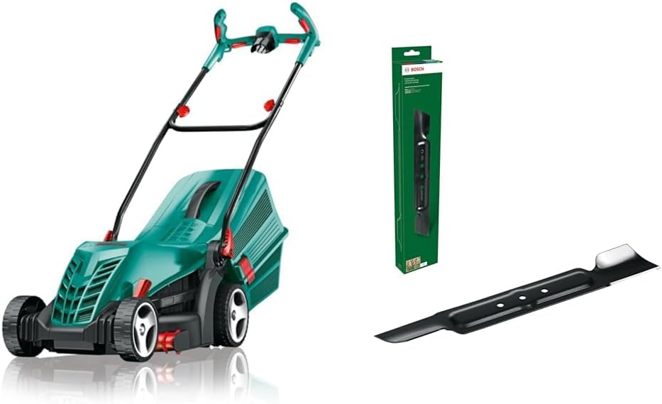 Bosch Tosaerba ARM 37 (1400 Watt, larghezza di taglio: 37 cm, in scatola di cartone)