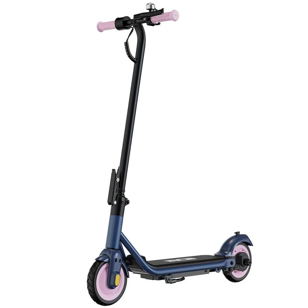 RCB R7X Kid E-Scooter, 150W Motor, Blau/Pink/Grau-Orange