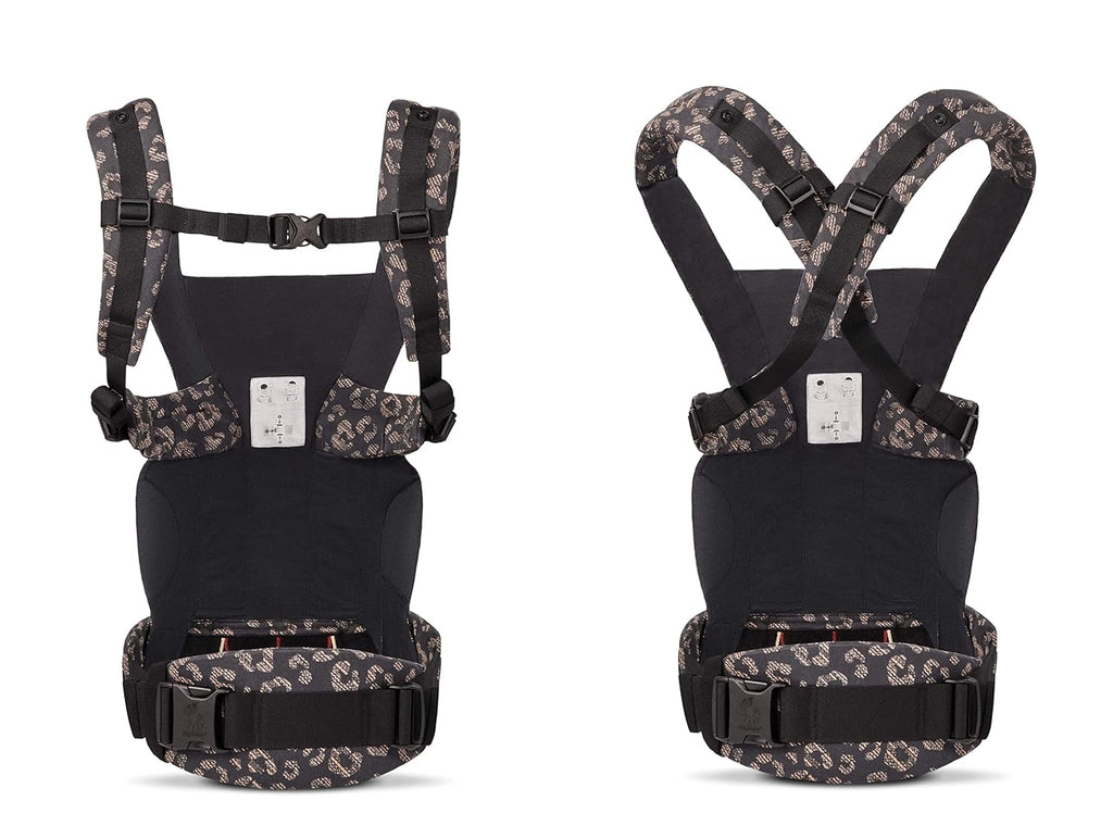 Ergobaby Omni Breeze Marsupio per Neonati dalla Nascita fino a 20 kg, Morbido Mesh SoftFlex a 4 Posizioni, Ergonomico, Porta Bebè, Natural Beige