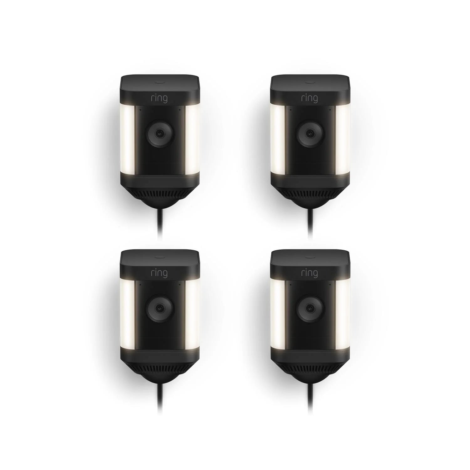 4-Pack Spotlight Cam Plus Plug-In