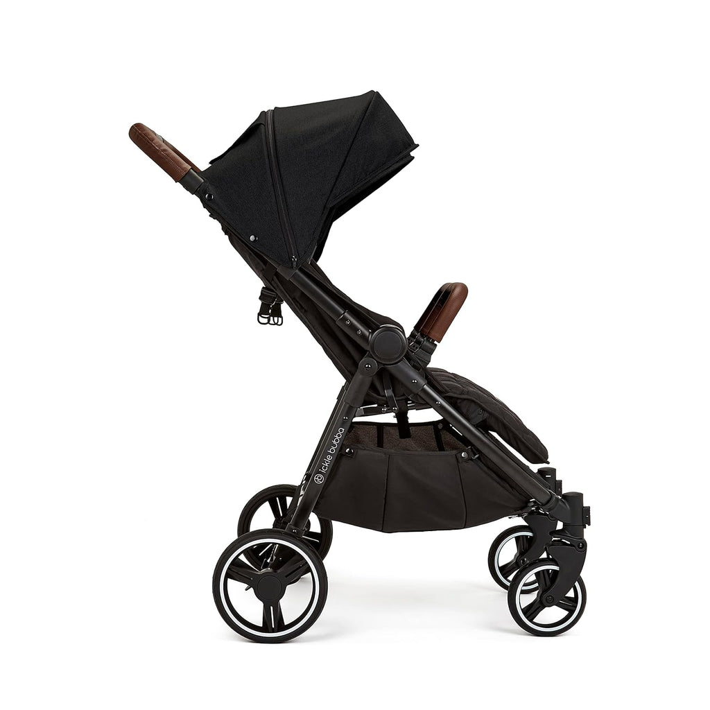 Passeggino gemellare Venus Max - adatto dalla nascita fino a 15 kg (circa 3 anni), passeggino compatto, leggero, pieghevole, inclusi parapioggia e coprigambe (Biscotto)