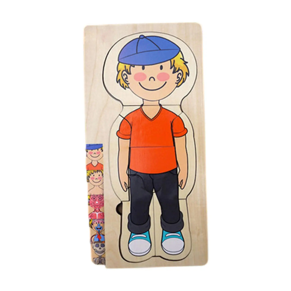 Woods - Avventura Anatomica - Puzzle in Legno