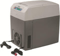 DOMETIC TropiCool TC 21FL - Frigorifero portatile elettrico, 21 litri, 12/24 V CC/ 220-240 Volt CA per auto, camion, barca, camper e presa di corrente, Grigio