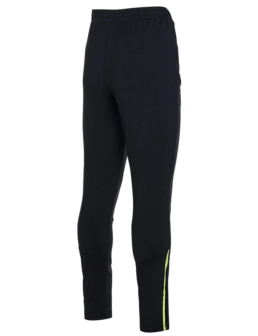 Pantaloni lunghi da corsa invernali termici da uomo Pro Team nero-neon (set)