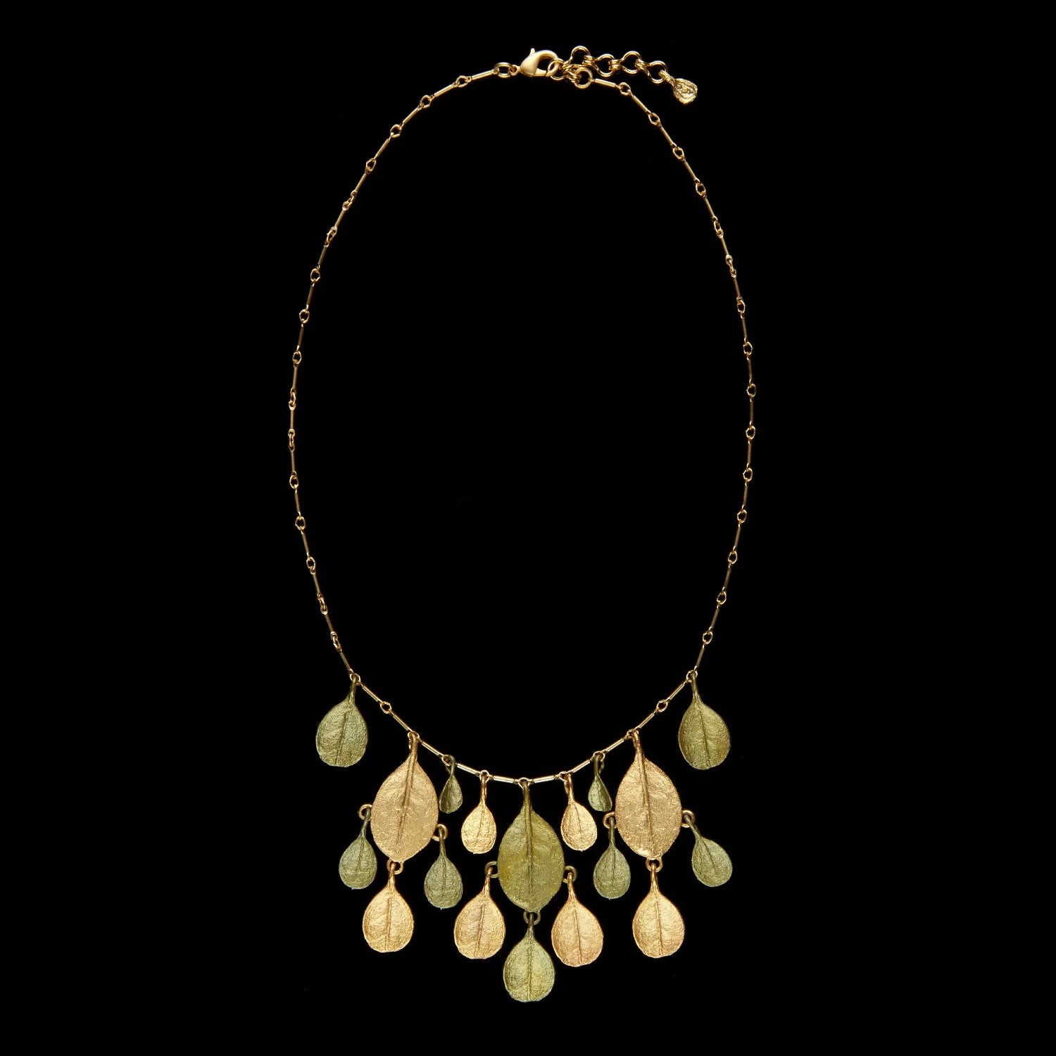 Bahamian Lorbeer - Collier Gold/Grün