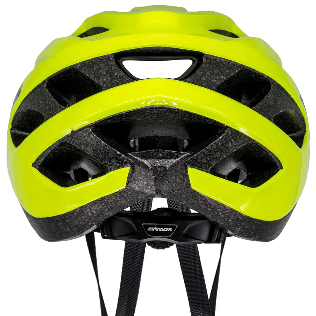 Casco da bici Star K-60 Verde Neon - Uomo e Donna