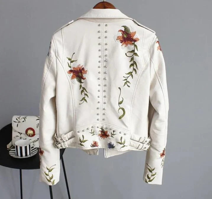 Donna - Giacca in pelle da donna
