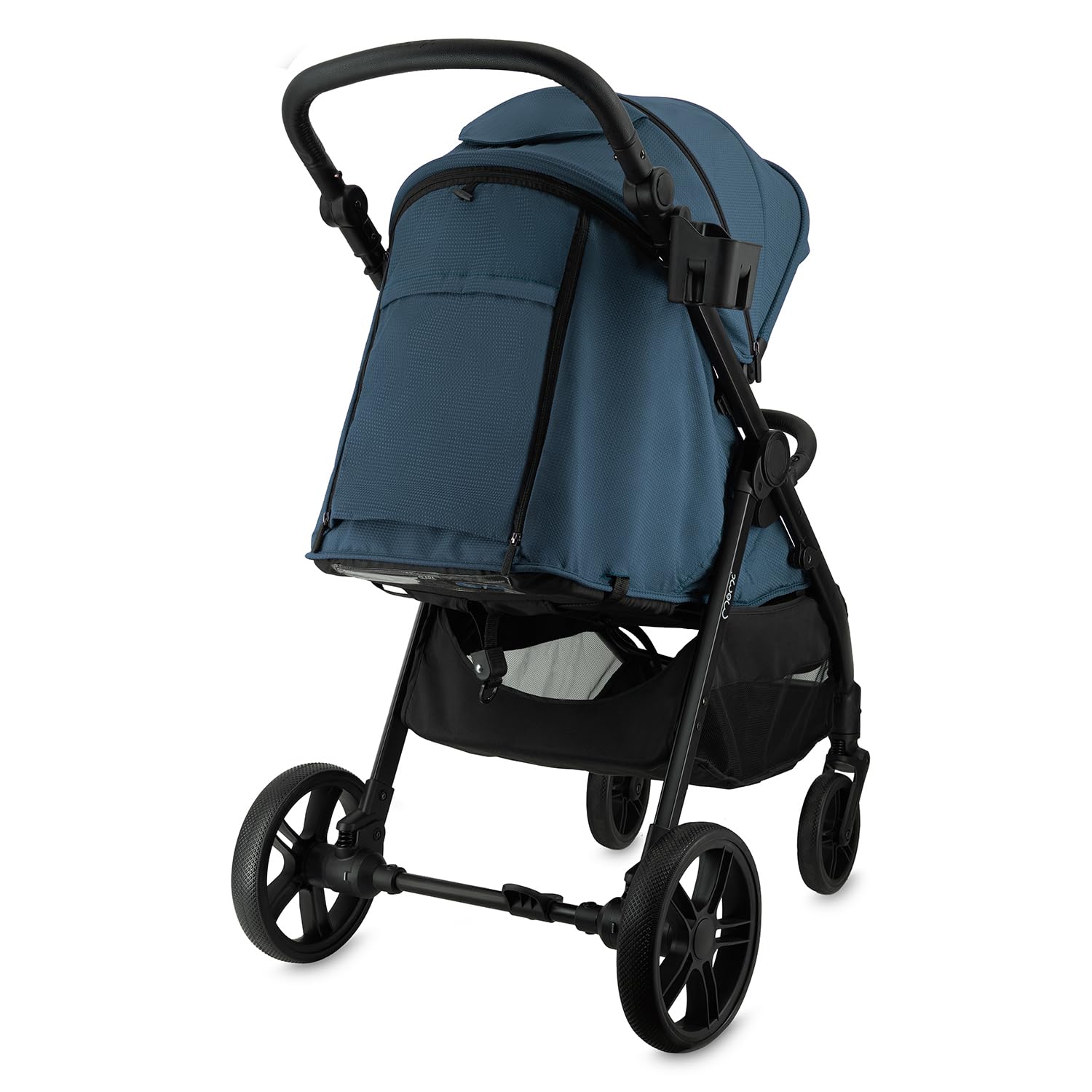 MoMi Passeggino CLARA, Passeggino dai 6 mesi in su, fino a 22 kg di peso corporeo, cintura di sicurezza a 5 punti, sacco coprigambe, portabicchieri, cestino della spesa, borsa per il cambio, zanzariera e parapioggia
