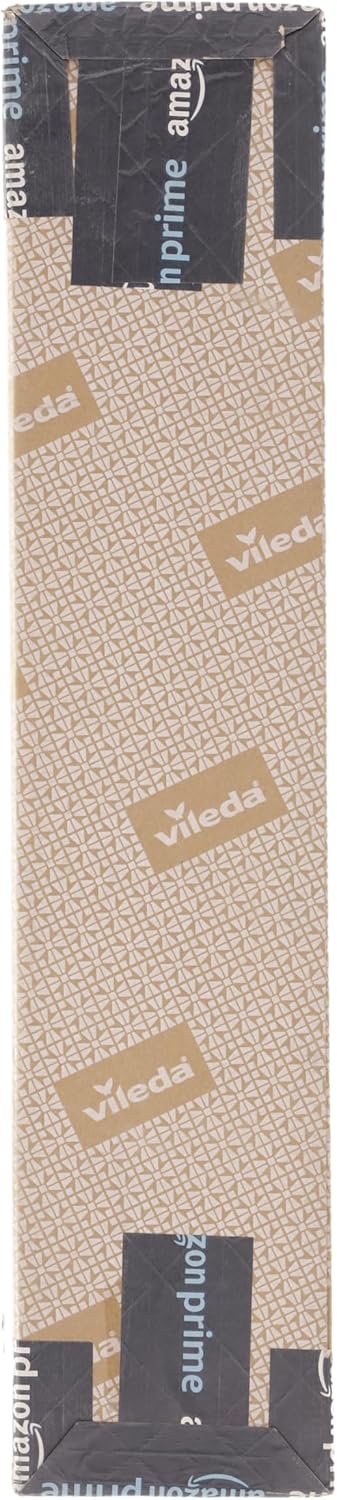 Vileda Steam Plus Dampfreiniger mit PowerPad, zustzl. 2 Mikrofaser-Ersatzpads, entfernt bis zu 99,9% der Bakterien und Viren, für alle Bden, ideal für Teppiche, Eco-Verpackung