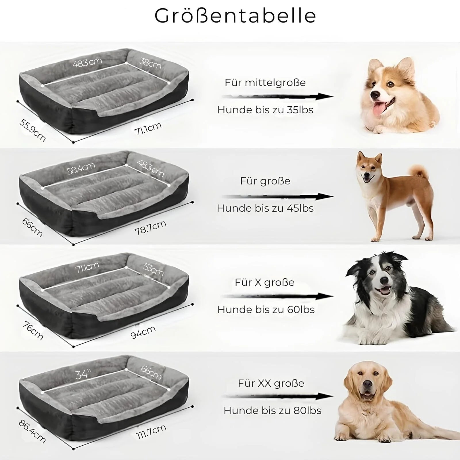 Lettino estivo versatile per cani – Ideale per cani di piccola taglia, con funzione riscaldante