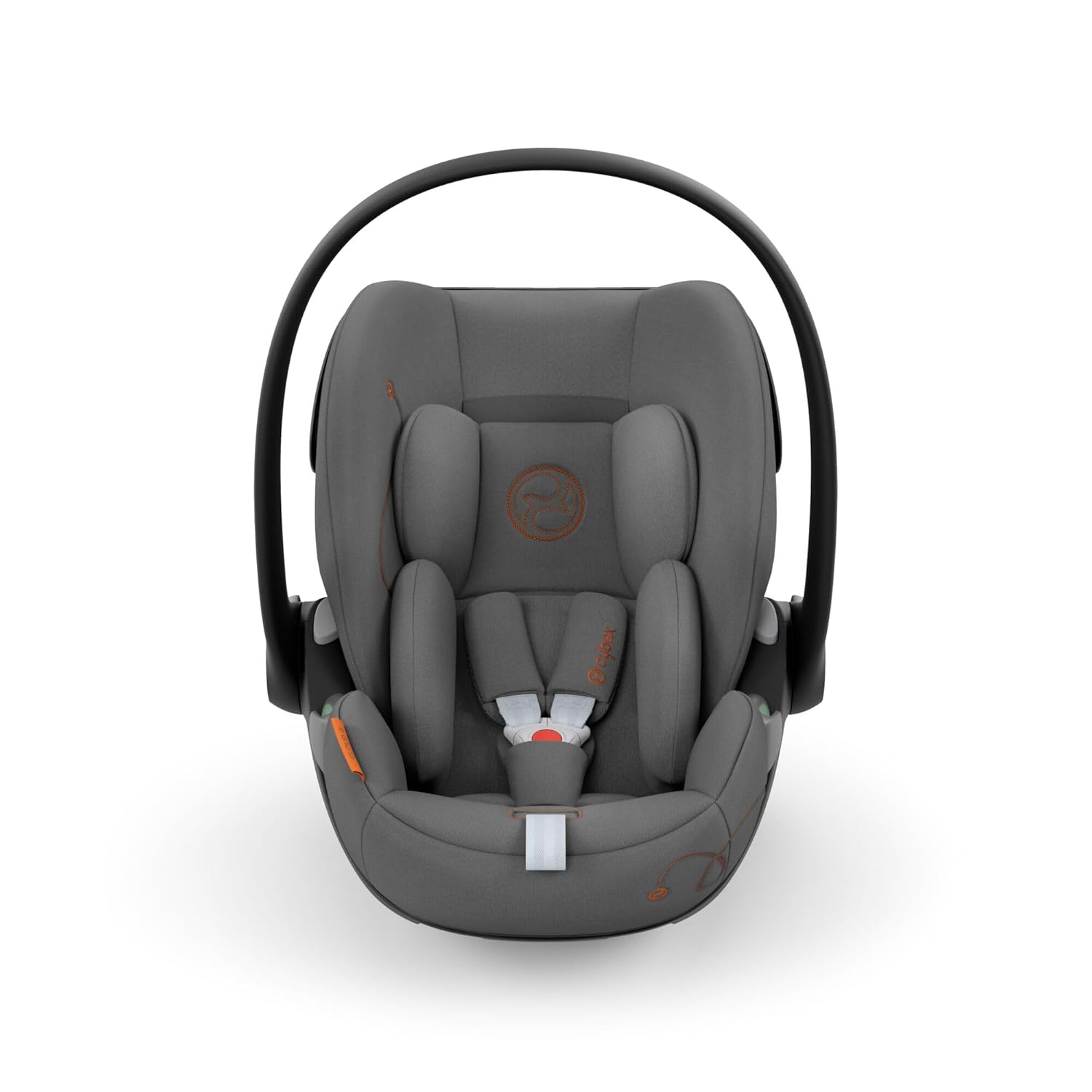 CYBEX Gold Seggiolino auto Cloud G i-Size Comfort, con riduttore per neonato, dalla nascita a circa 24 mesi, per bambini da 40 cm a 87 cm, max. 13 kg, Moon Black