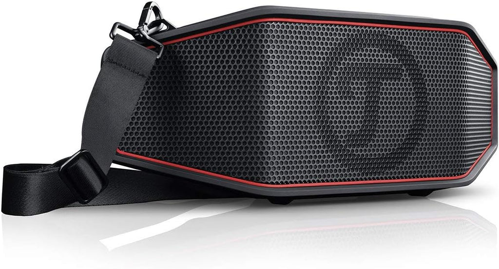 Teufel ROCKSTER Cross Altoparlante stereo Bluetooth portatile Wireless musica Batteria fino a 16 ore Protezione dagli spruzzi d'acqua IPX5 Nero