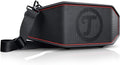 Teufel ROCKSTER Cross Altoparlante stereo Bluetooth portatile Wireless musica Batteria fino a 16 ore Protezione dagli spruzzi d'acqua IPX5 Nero