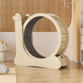 Katzen Tapis roulant, Muto con Spazio Ridotto e Pulegge Silenziose, Tapis roulant per Gatti in Fibra di Legno, Adatto per Gatti Fino a 5 Kg