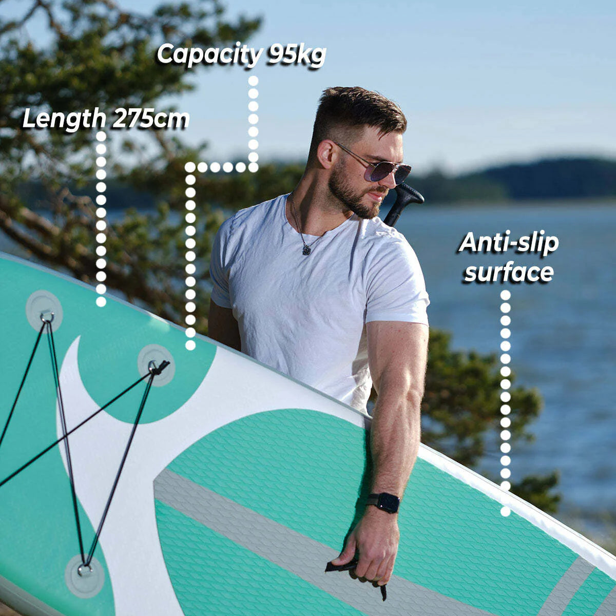 Set Tavola SUP Deep Sea Standard (275cm)