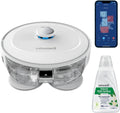 BISSELL SpinWave R5 | Robot aspirapolvere con funzione lavapavimenti | Navigazione LIDAR | Riconoscimento tappeti e moquette | Potente aspirazione fino a 2000Pa | Aspirapolvere senza filo | 61 dB | Bianco | 3475N