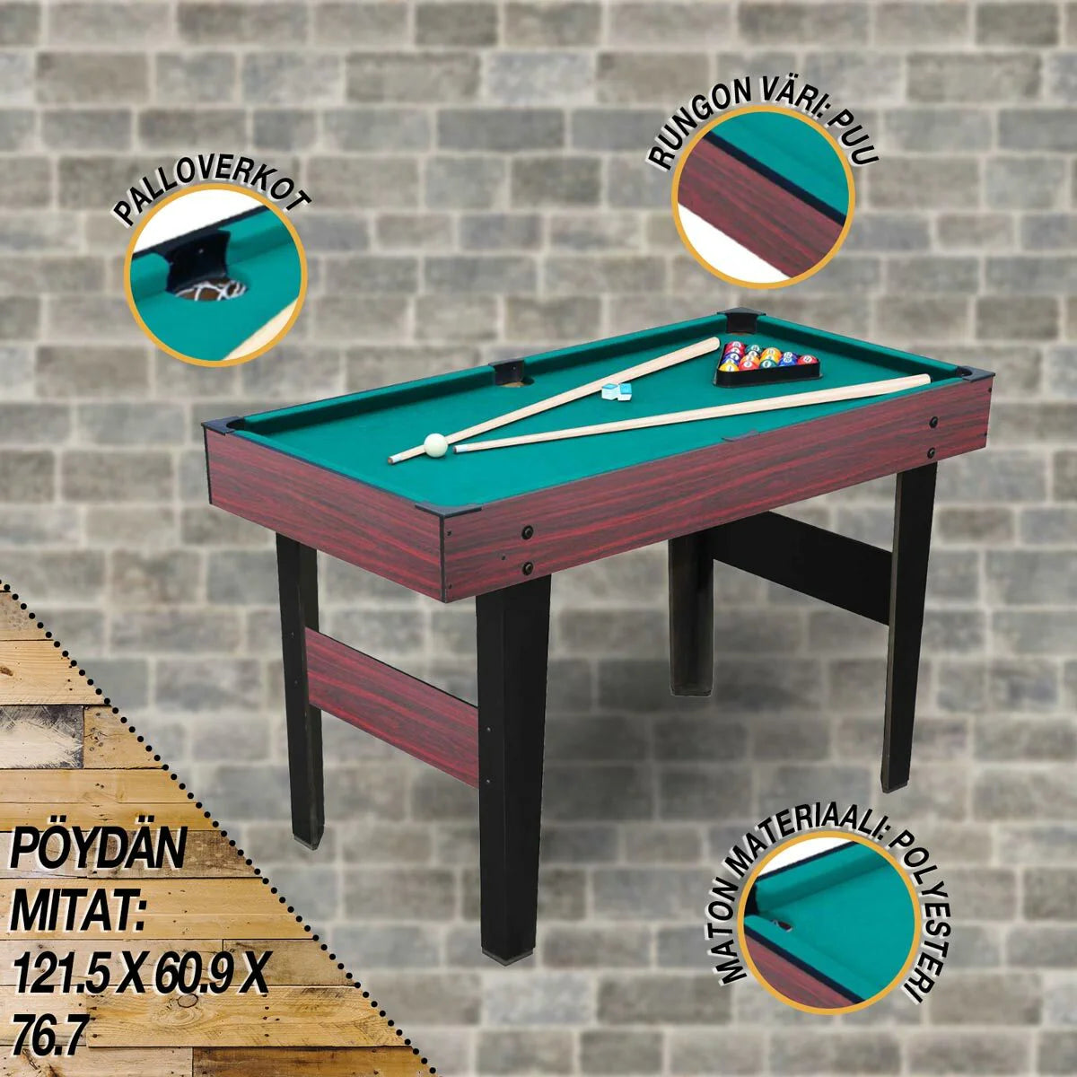 Blackwood Billardtisch Junior 4'