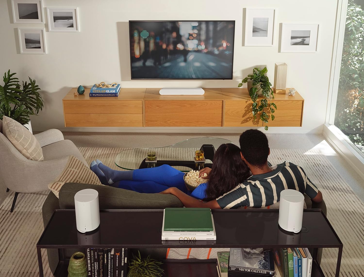 Sonos Era 100 | Smart Speaker con WLAN, Bluetooth, compatibile con Alexa - Nero
