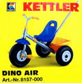 Kettler Dreirad Dino Air mit Freilauf und Schiebestange