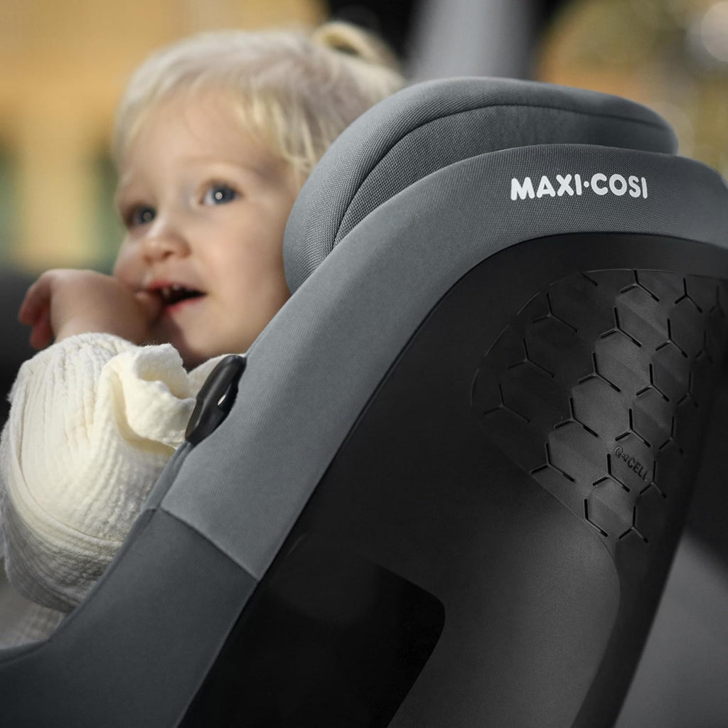 Maxi-Cosi Pebble 360 Pro, Seggiolino auto reclinabile SlideTech, da 0 a 15 mesi, da 0 a 13 kg, da 40 a 87 cm, per i seggiolini auto girevoli FamilyFix 360 Pro, G-CELL Side Impact Protection, Tonal Graphite