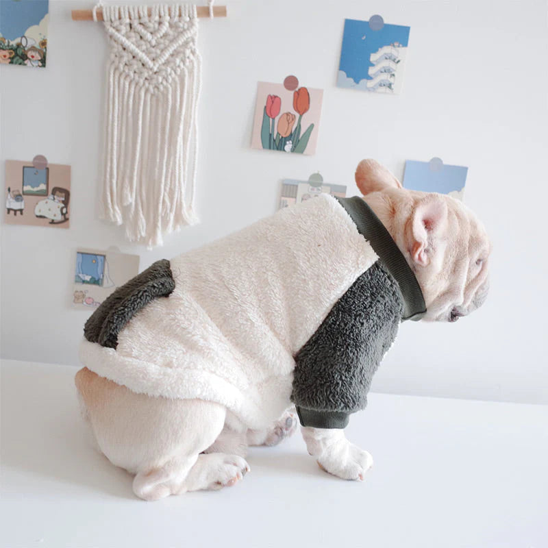 Wendbare Fleece-Jacke für Hunde – Bequeme und Stylische Wrme für die klteren Tage