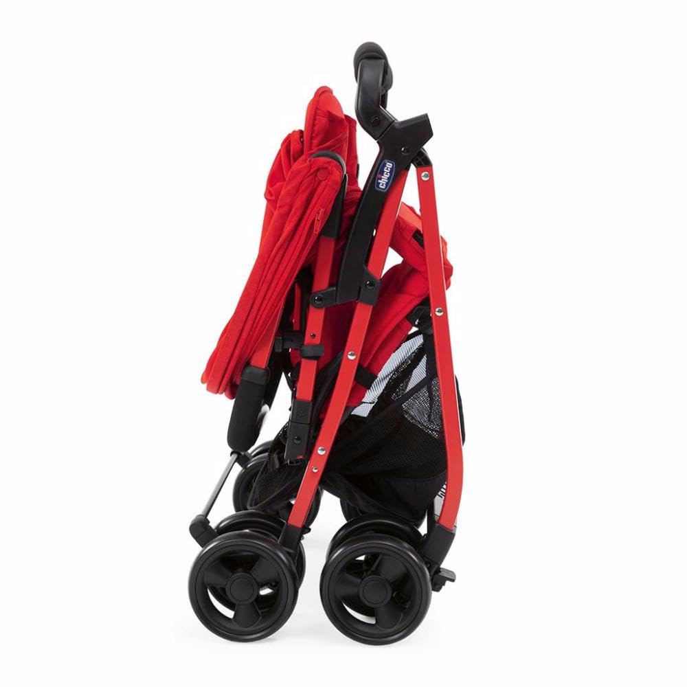 Chicco OHlalà 3 Ultra-Leichtgewicht Kinderwagen von Geburt bis 15 kg, Liege- und Faltbuggy mit großem Einkaufskorb, Kompakt, Regenschutz und Ausziehbares Verdeck