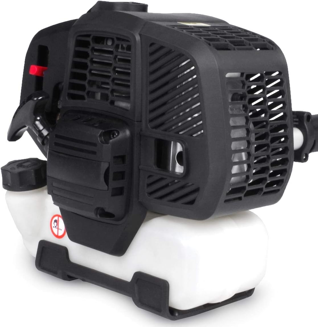 BRAST® Motorsense Benzin 3.0 PS 2 in 1 Gerät Freischneider Rasentrimmer Rasenmäher 52cm³