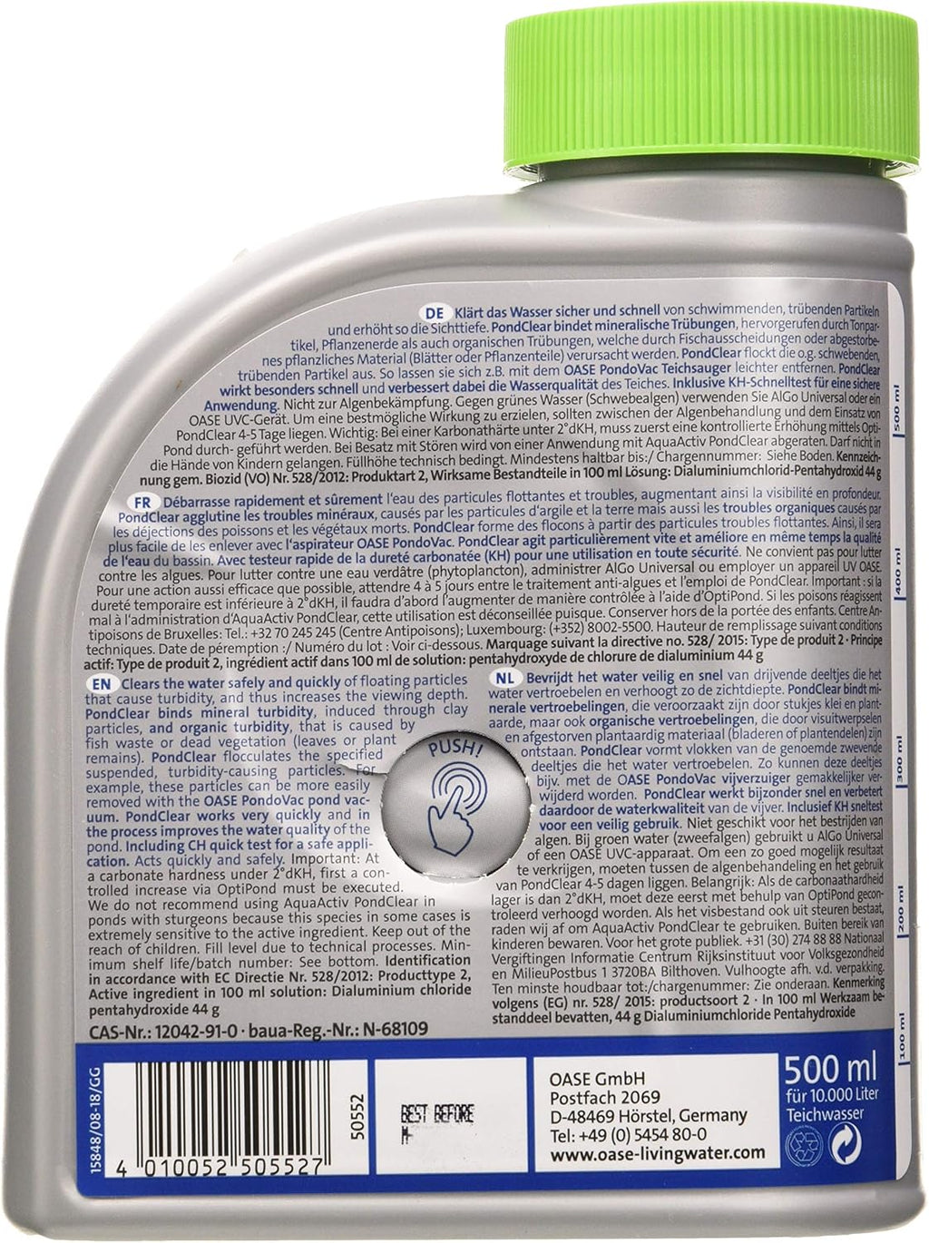 Oase 50170 SwimSkim CWS & Söll 14432 FilterstarterBakterien hochreine Mikroorganismen für Teiche 500 g - natürliche Filterbakterien aktivieren die Biologie der Filter im Gartenteich