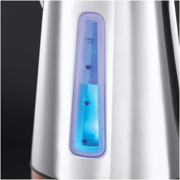 Russell Hobbs Tostapane [per 2 fette] Luna Acciaio Inossidabile Rame (fessure extra large, include supporto per panini, 6 livelli di doratura + funzione scongelamento e riscaldamento, 1550W) 24290-56