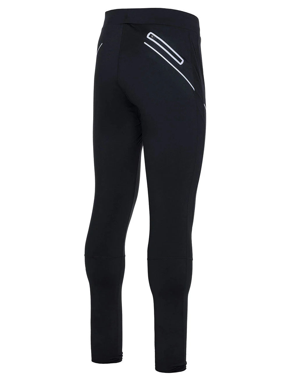 Herren Thermo Winter Laufhose Lang Pro Line Schwarz Setprodukt