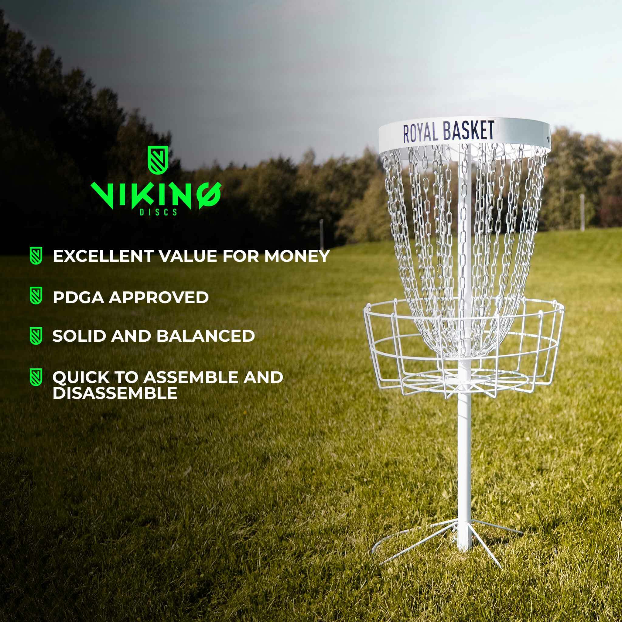Cesto da disc golf Viking Discs Royal Basket