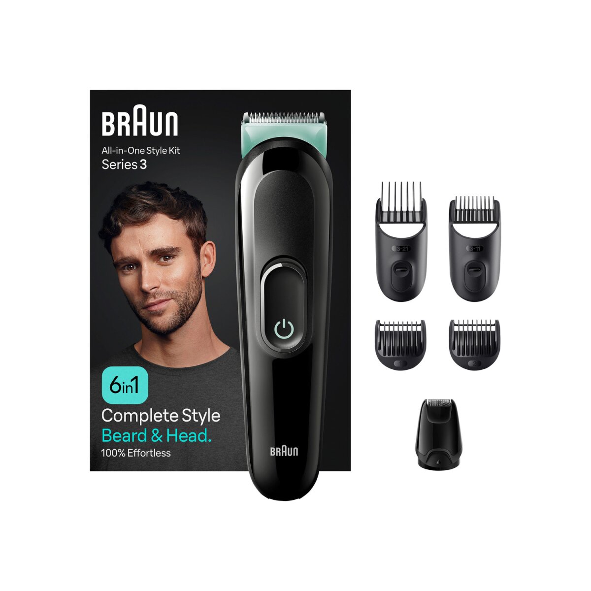 BRAUN All-In-One Styling Set »MGK3411«, rifinitore barba 6-in-1 - B-Ware come nuovo