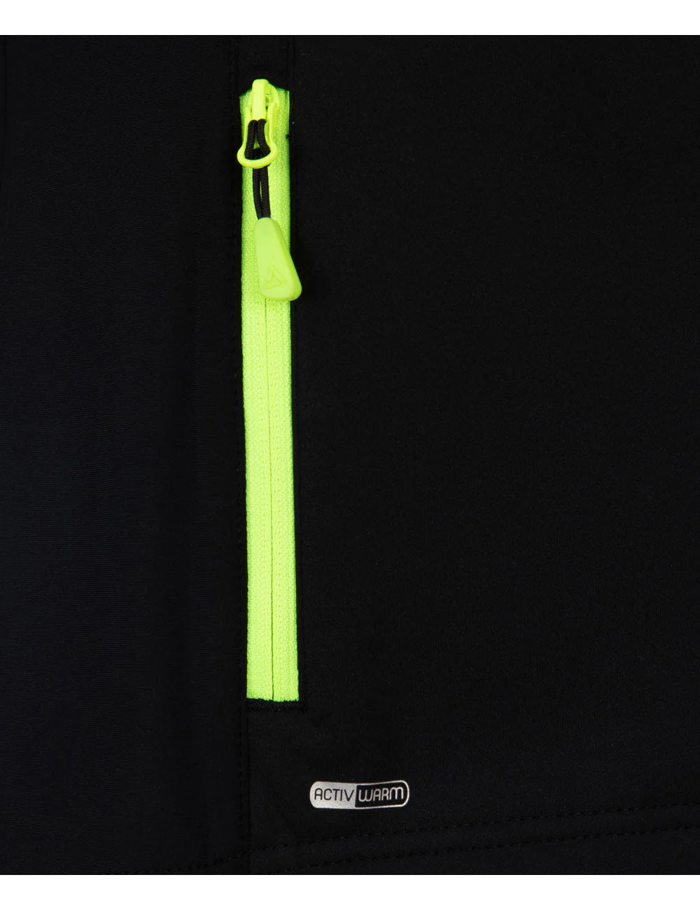 Giacca Ciclismo Donna in Softshell Termico Pro Line II Nero-Neon Prodotto in Set