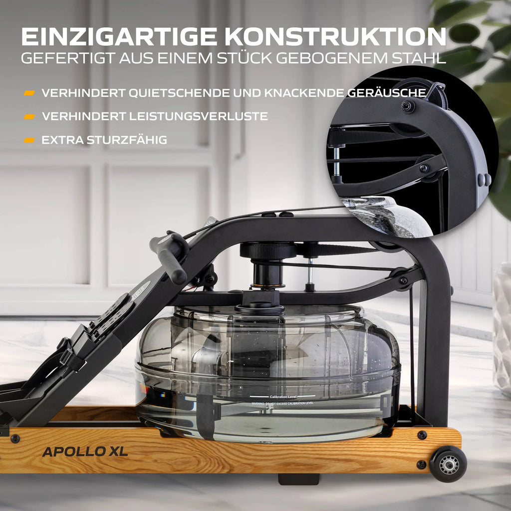 Fluid Rower Vogatore Apollo XL Faggio