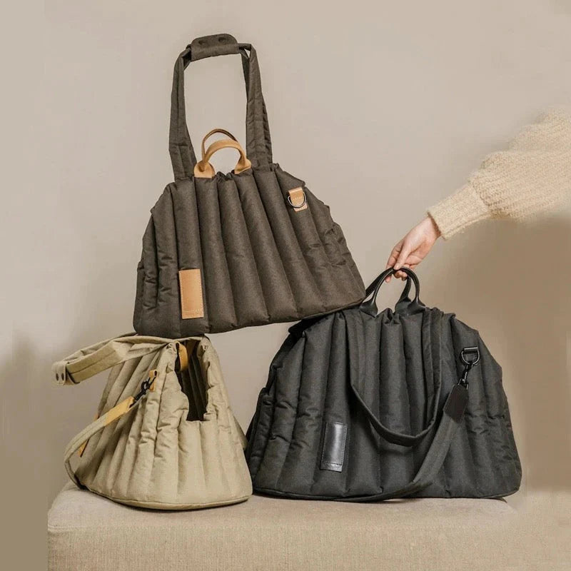 2-in-1 Luxus Hundetragetasche und Autositztasche