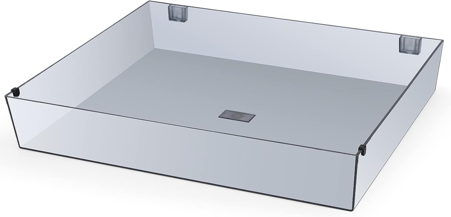 1 by ONE Plattenspieler mit Integrierten Lautsprechern Bluetooth 33/45 U/min Riemenantrieb MM Vinyl Record Player mit Auto-Stopp Funktion Phono-Vorverstrker