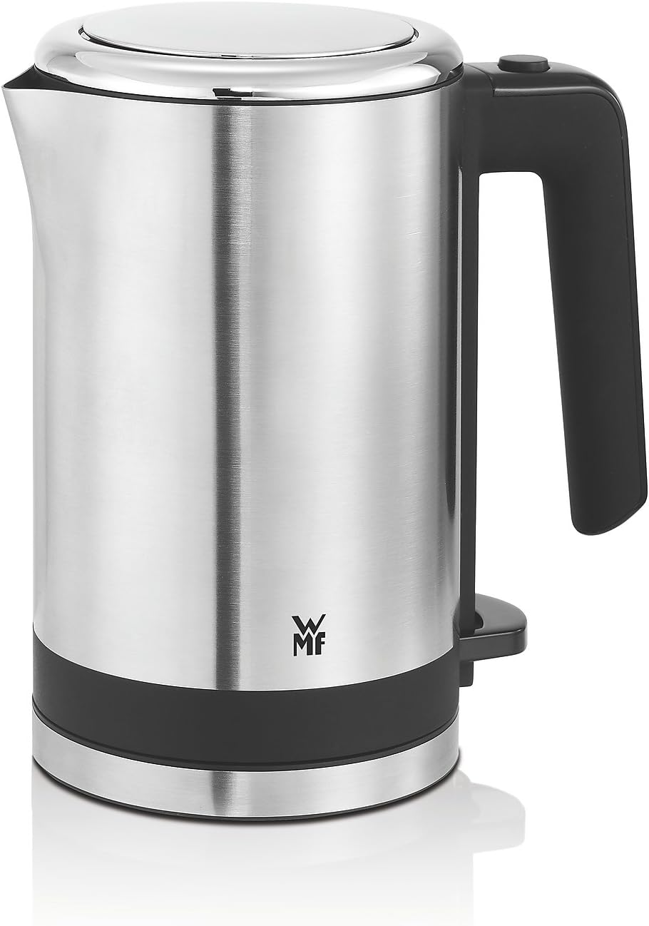 WMF Küchenminis 1-Scheiben Toaster Langschlitz XXl-Toast, Mini Toaster mit Brtchenaufsatz 7 Brunungsstufen berhitzungsschutz 600W Edelstahl matt