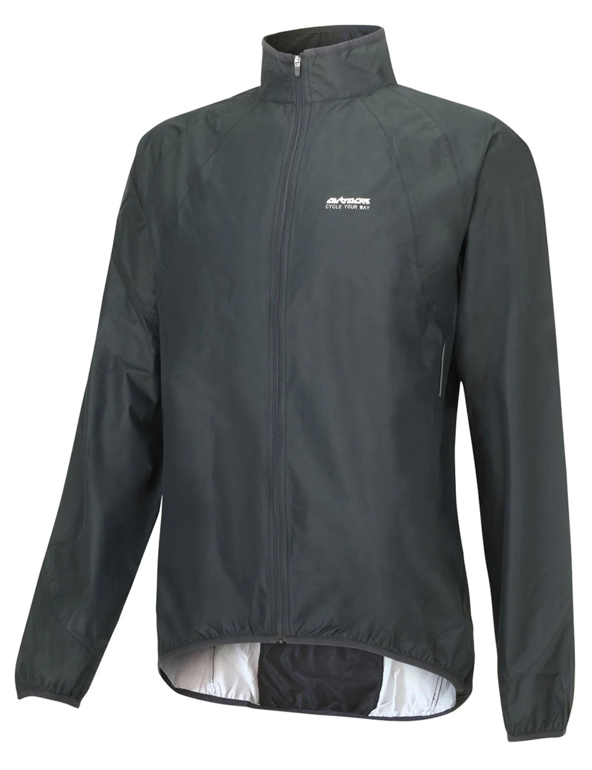 Herren Regenjacke - Fahrradjacke Comfort Line Schwarz