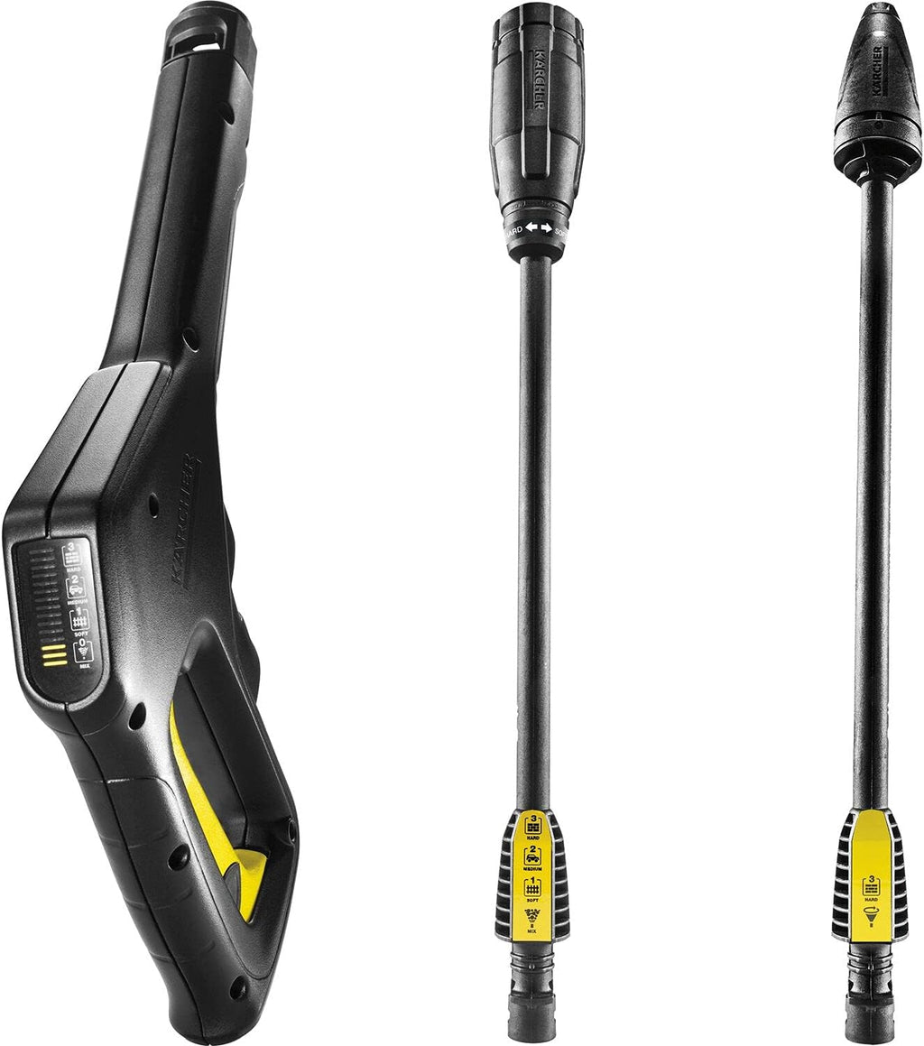 Krcher Hochdruckreiniger K 3 Power Control Home, Druck: max. 120 bar, Frdermenge: 380 l/h, Flche: 25 m/h, Wasserfilter, Gewicht: 4,4 kg, Hochdruckpistole, Dreckfrser, Strahlrohr, Home Kit