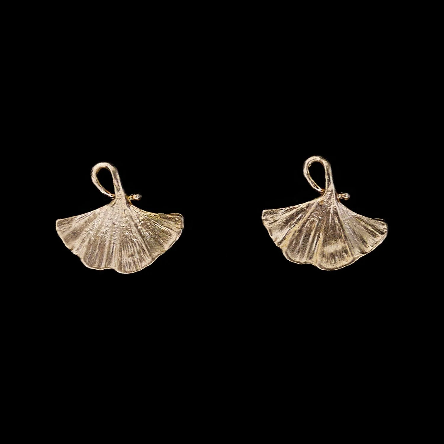 Ginkgo - Vermeil - Orecchini a perno