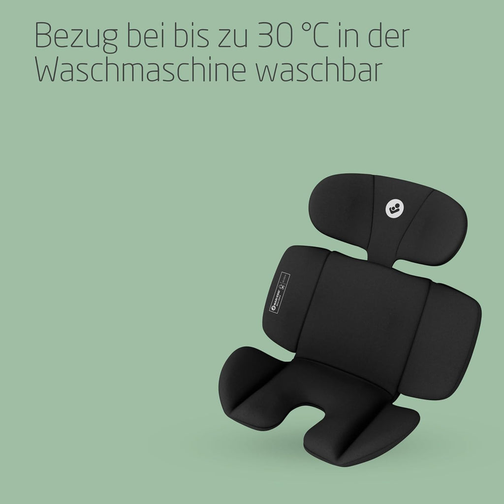 Maxi-Cosi Mica 360 S, Autositz 360 Grad drehbar, 3 Monate– 4 Jahre (61–105 cm), i-Size Baby Autositz, FlexiSpin Drehung, 5 Liegepositionen, G-CELL Schutz, Easy-in Gurthaken, Tonal Graphite