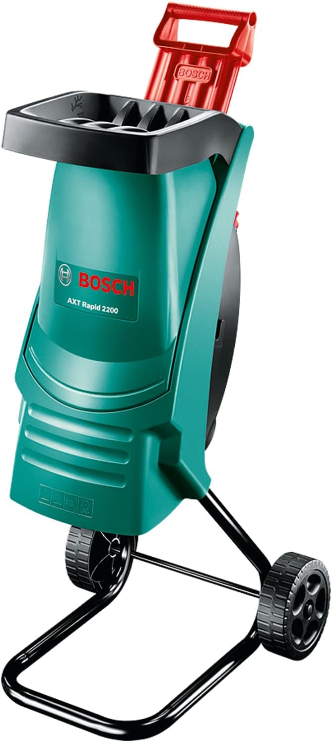 Bosch AXT Rapid 2000 Trituratore (per la triturazione potente dei rifiuti da giardino; potente motore da 2000 W)