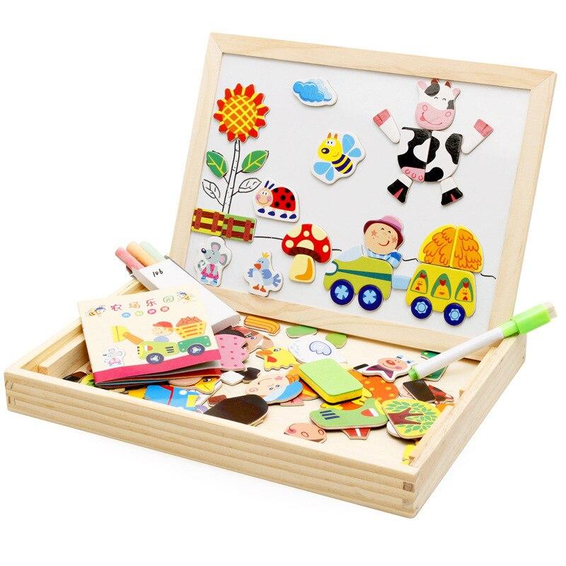 Woods | Magnetische Kreidetafel aus Holz