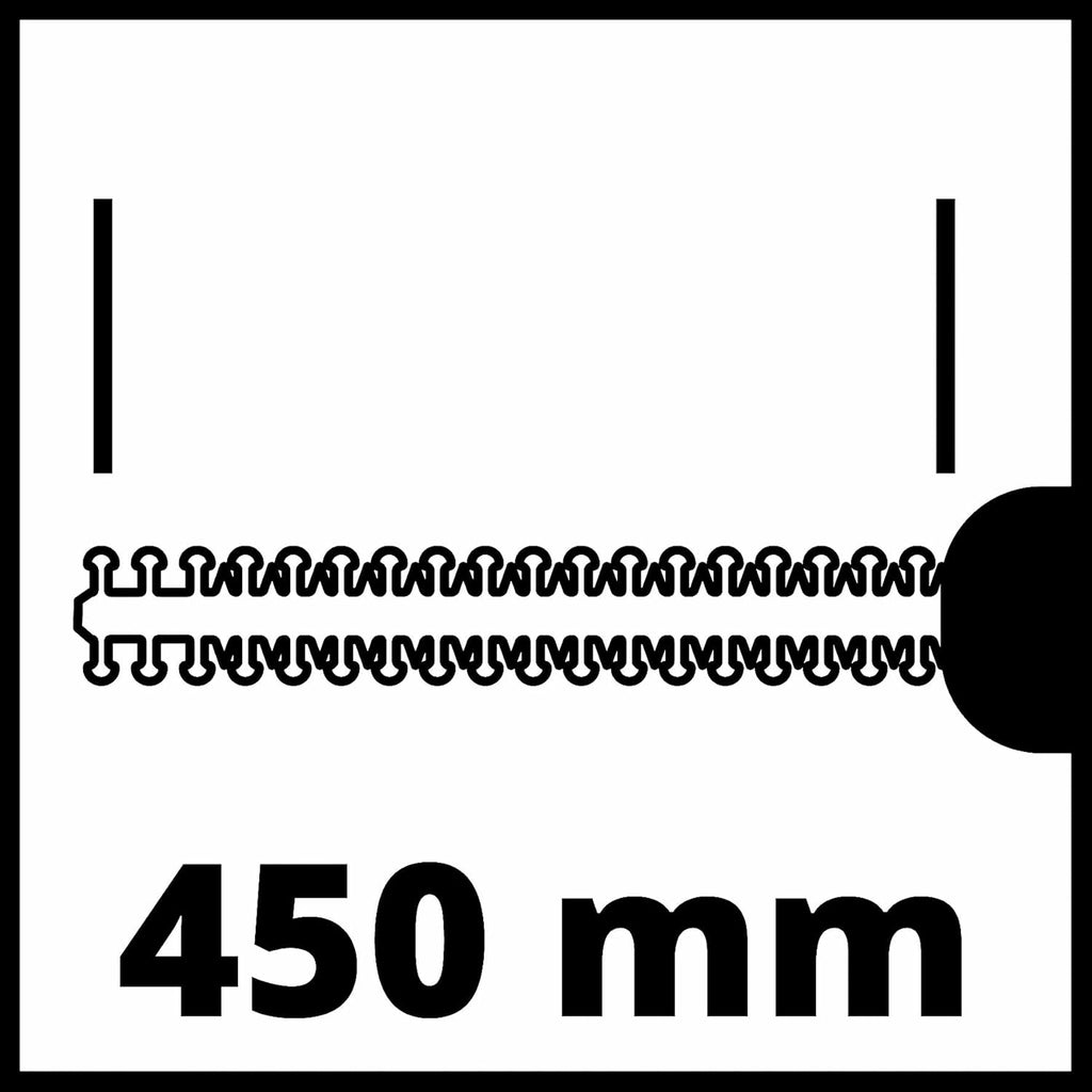 Tagliasiepi elettrico Einhell GC-EH 4550 (leggero, lame in acciaio tagliato al laser e diamantato, incl. protezione lama in alluminio)