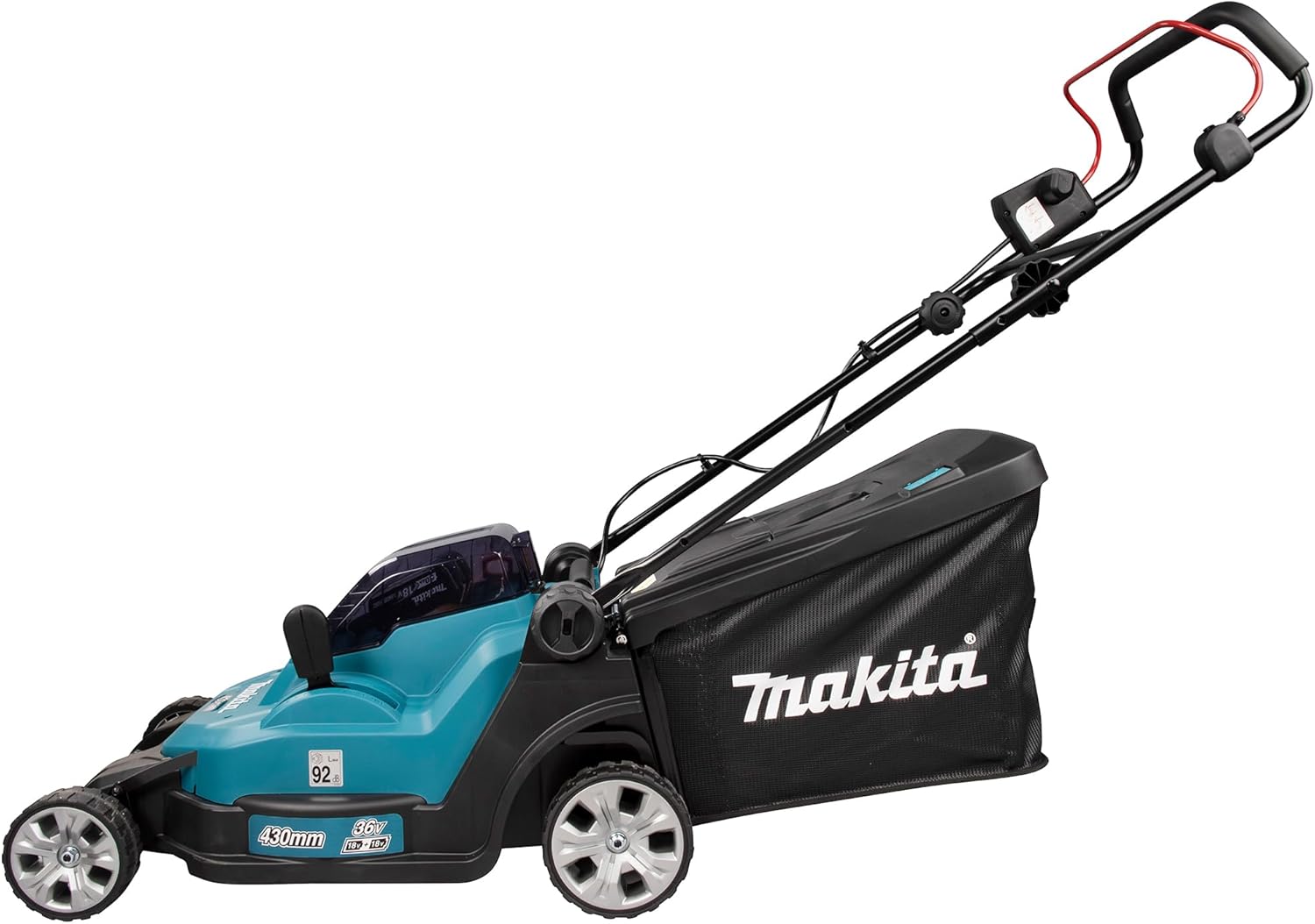Makita DLM432Z Tosaerba a batteria 2x18 V (senza batteria, senza caricabatterie)