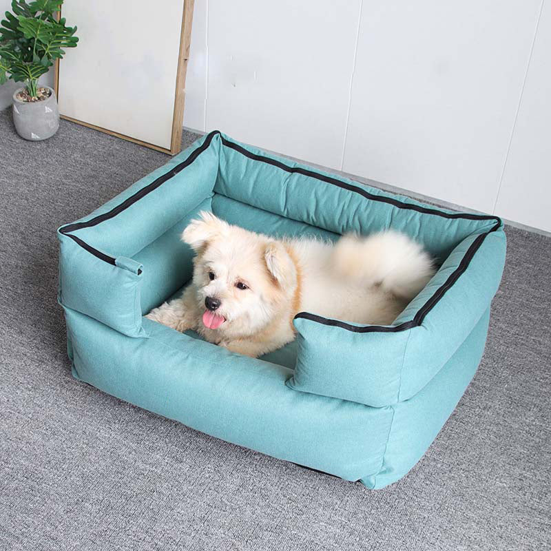 Letto di lusso per cani a doppia imbottitura – Comodo ed elegante