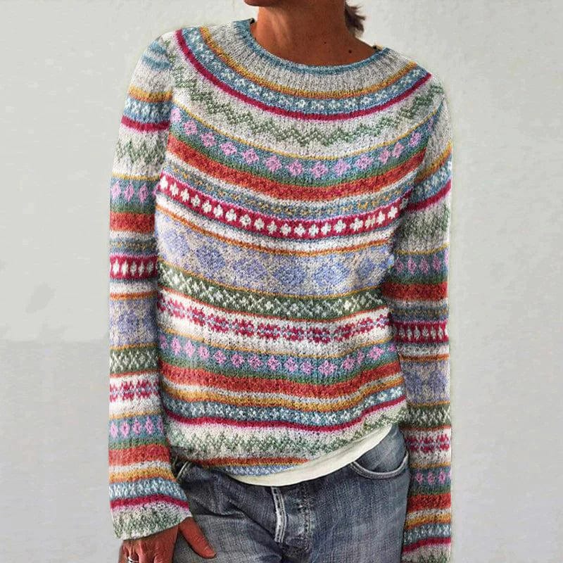 Maglione colorato da donna