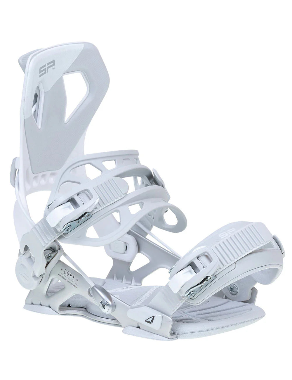 Snowboard SP CORE MULTIENTRY Bindung grey